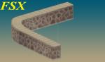 FSX Yiannis Stone Wall Library 